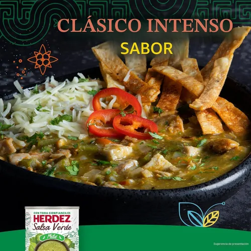 Miniatura 6 de Herdez Salsa Verde, Suave, 7 oz