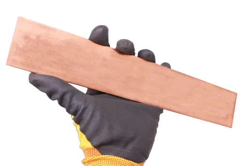 Miniatura 3 de Barra plana de cobre C110 de 1/8" x 2" de 12" de largo, sólida, placa de 0.250" para moledor