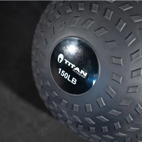 Miniatura 2 de Titan Fitness pelota de caucho Tread Slam, rebote muerto, peso para el entrenamiento - lanzar, atrapar, golpear, girar