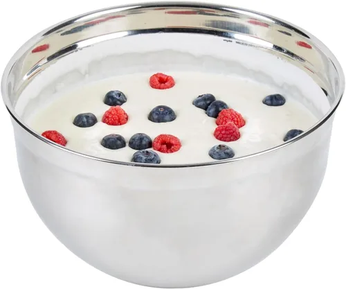 Miniatura 2 de Restaurantware Met Lux - Tazones de mezcla de metal de 9 cuartos de galón, 1 cuenco de harina alemán profunda, resistente a la corrosión, apto