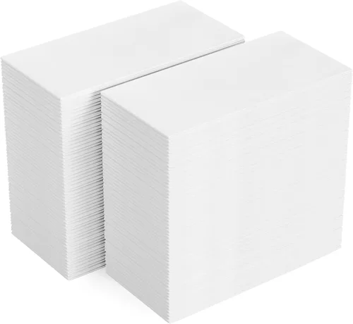 Miniatura 9 de FOCUSLINE 100 servilletas de baño desechables, toallas de papel suave y absorbente, toallas de mano de papel para baño, cocina, cena o evento
