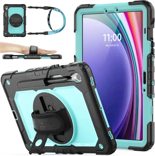 Miniatura 22 de SEYMAC stock Funda para Samsung Galaxy Tab S10 Lite / S10 FE / S9 FE 5G / S9 Funda para Tableta 10.9''/ 11'' Protectora con Protector de Pantalla