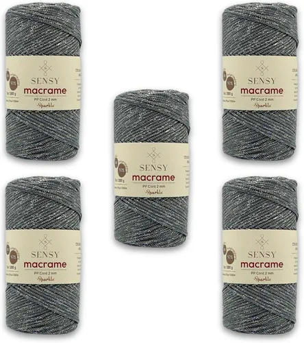 Miniatura 21 de Sensy Premium Cuerda de Poliéster de 2mm 251 Yardas Cuerda de Polipropileno 100% Cordón de Macramé 2mm Cordón para Bolsa de Ganchillo Cuerda