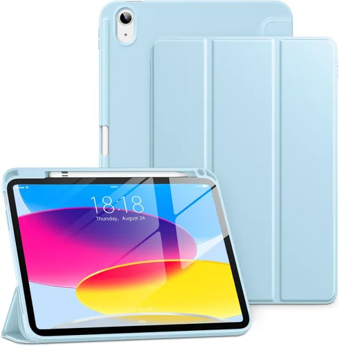 Miniatura 9 de DTTO Funda para iPad (A16) de 11ª Generación de 11 Pulgadas 2025, Funda para iPad de 10ª Generación de 10.9 Pulgadas 2022, Funda Protectora Trasera