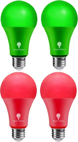 Miniatura 10 de Bluex Bombillas 6 Pack A21 LED Luz Negra, 16 W (equivalente a 120 W) E26 Luz Negra Nivel 385-400nm, Pintura Corporal, Luz LED de Fiesta que Brilla
