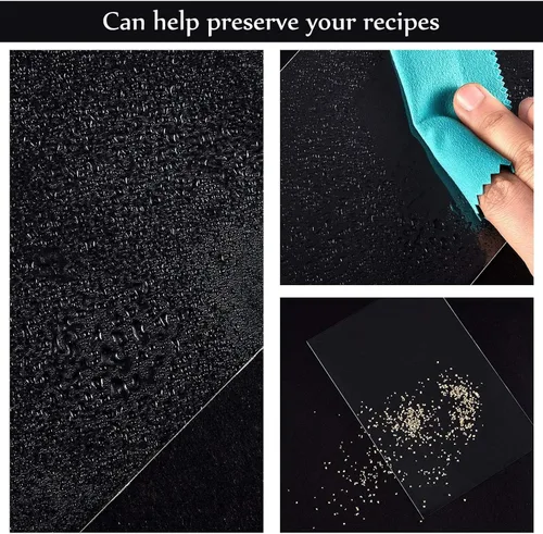 Miniatura 3 de Boao 100 protectores de tarjetas de recetas de 4 x 6 pulgadas, fundas para tarjetas de recetas, protectores de plástico para libros de cocina