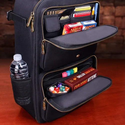 Miniatura 3 de ENHANCE Mochila MTG para almacenamiento de tarjetas TCG, mochila TCG para cajas de cubierta, tarjetas con funda, tapetes de juego, accesorios MTG