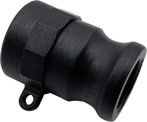 Miniatura 3 de BITOBITOTU - 2 accesorios Camlock Poly NPT A-50 1/2 pulgadas, tipo A, acoplamientos estándar de leva, accesorios de bloqueo de leva, ajuste
