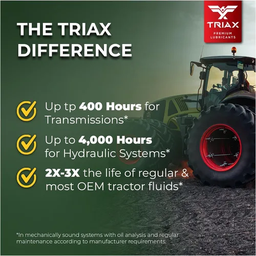 Miniatura 4 de TRIAX Agra STOU Super Tractor 10W-30 GL-4 Transmisión universal para tractor, hidráulico, motor y aceite de freno húmedo (cubo de 5 galones)