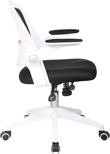 Miniatura 6 de Office Desk Computer Gaming Ergonomic Chair with Lumbar Back Support Adjustable Height Swivel Wheels Flip-up Arms Mesh Chair for Home Office