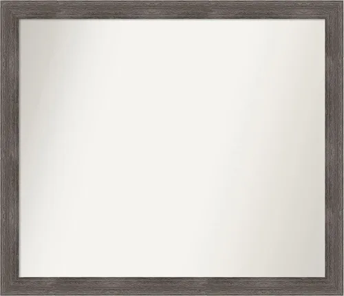Miniatura 105 de Amanti Art Espejo personalizado, espejo de baño gris plomo a rayas, espejo de pared o espejo de tocador de baño sobre el fregadero