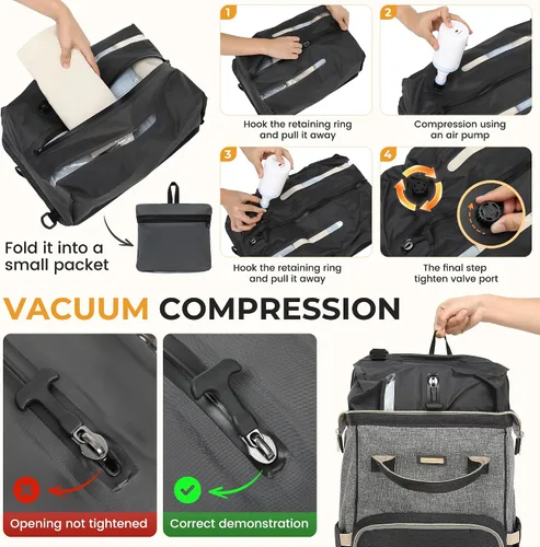 Miniatura 2 de mochila de pañales para bebe