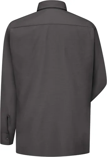 Miniatura 2 de Red Kap Camisa de trabajo Ripstop sólida, resistente a desgarros, manga larga
