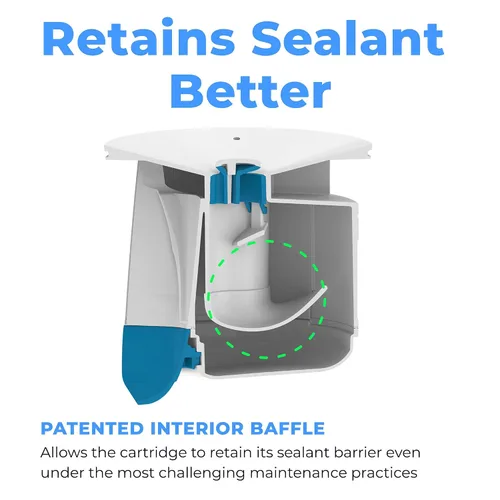 Miniatura 7 de Falcon Waterfree Urinal cartucho de repuesto (Single), Urinal no incluidos