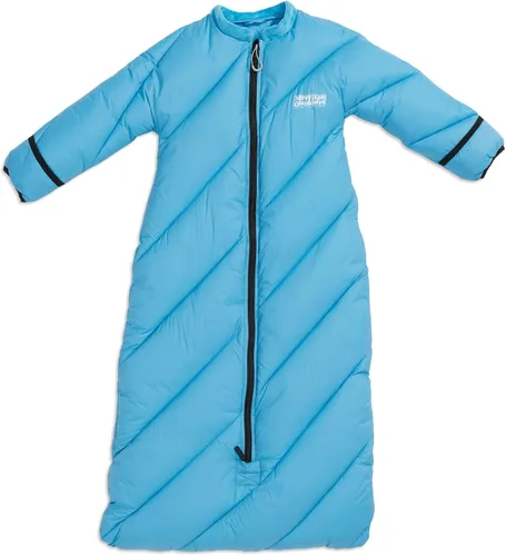 Big Mo 40° - Saco de dormir para niños (edades de 2 a 4 años). El saco de dormir para acampar más acogedor y divertido para niños con puños