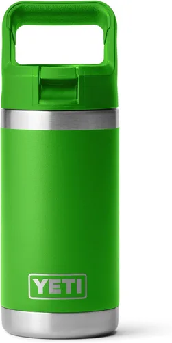 Miniatura 37 de YETI Rambler Jr. - Botella de 12 onzas para niños, con tapa con pajilla Rojo rescate