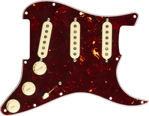 Miniatura 3 de Fender Golpeador Stratocaster original 57/62 precableado, 3 capas, color negro