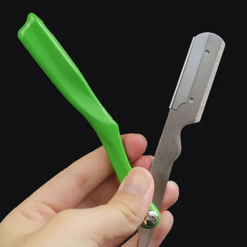Miniatura 9 de Beavorty Barber Razor Holder Mens Hair Blade Straight Razor Stand Professional Shaving Supply