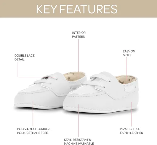 Miniatura 3 de JuJuJuBe - Zapatos náuticos de cuero vegano lavables a máquina