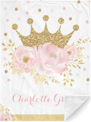 Miniatura 14 de Mantas de bebé personalizadas con nombre, manta de bebé personalizada para niñas, regalos de bebé, manta suave y cálida para recepción de pañales
