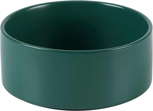 Miniatura 19 de Havniva Cuenco de cerámica antideslizante para comida y agua para perros de raza pequeña y mediana de 6.1 pulgadas, cuenco para mascotas para Verde
