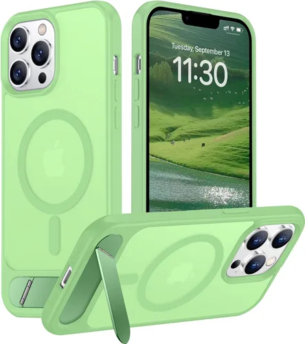 Miniatura 126 de Funda para iPhone 11 con compatibilidad magnética, [Soporte invisible incorporado][Compatible con MagSafe]