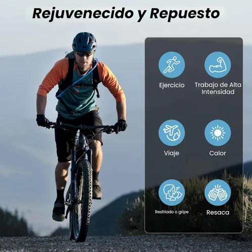 Miniatura 7 de 24 paquetes de electrolitos en polvo, 7 sabores sin azúcar, paquetes de hidratación líquida diaria IV, baja en sodio, lima limón, sandía, fresa