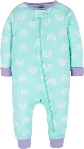 Miniatura 3 de Onesies Brand Pijama de algodón de una sola pieza de ajuste ceñido para niña