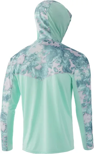 Miniatura 2 de HUK Men's Icon X Camo Hoodie UPF 50+ Long-Sleeve Fishing Shirt