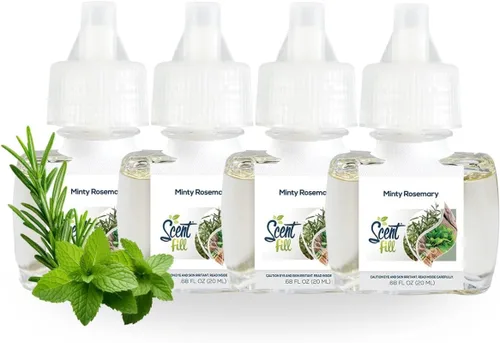 Miniatura 48 de Scent Fill Ambientador enchufable de sidra de manzana, 4 recambios de aceite perfumado