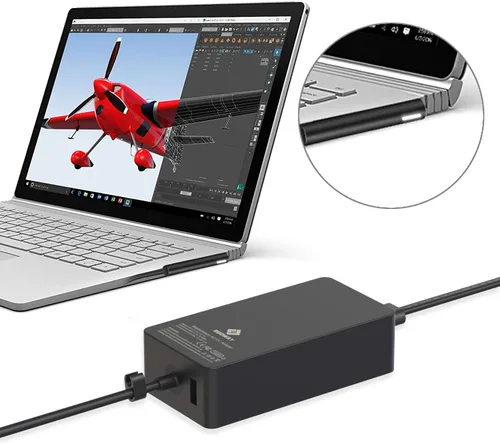 Miniatura 4 de Cargador adaptador de corriente de 102 W, 15 V 6.33 A, compatible con Surface Book 2 1, Surface Laptop 3 2 1, Surface Pro X Pro 7 Pro 6 Pro 5 Pro 4