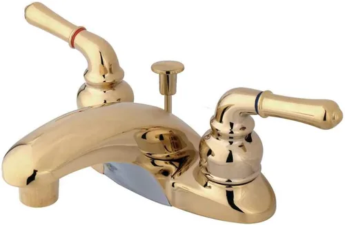 Miniatura 7 de Kingston Brass KB628 Magellan Grifo de lavabo con manija de palanca, 4-1/4 pulgadas, níquel cepillado cepillado níquel