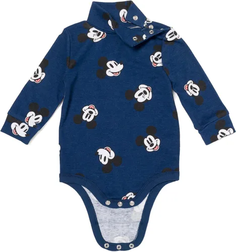 Miniatura 6 de Disney Lion King Mickey Mouse Simba - Paquete de 2 mamelucos de cuello alto para bebé recién nacido a bebé