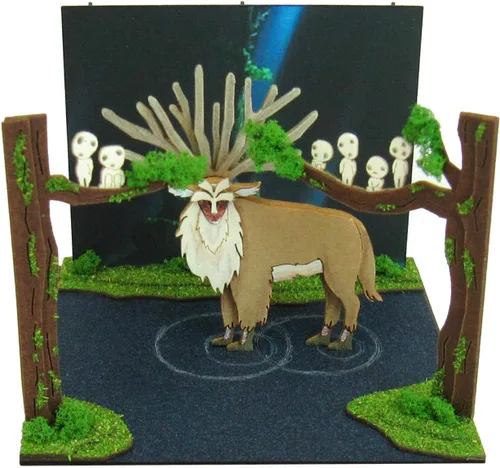 Puf gigante con sillas Papercraft Princess Mononoke