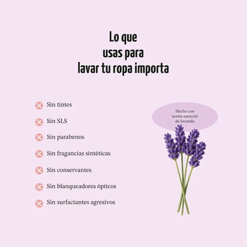 Miniatura 3 de Pronounce Alternativa de detergente para ropa en polvo, ingredientes más limpios. Más seguro para pieles sensibles. Lucha contra manchas y olores.