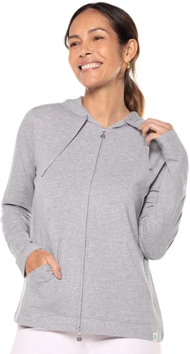 Miniatura 17 de Sudadera con capucha para la costa, de Coolibar, para mujer, UPF 50+, protege del sol