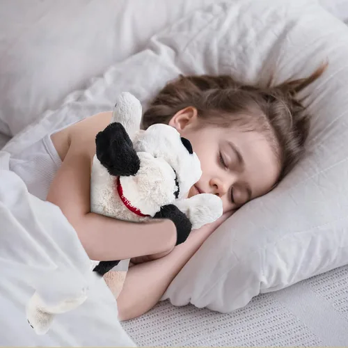 Miniatura 7 de meowtastic Animales de Peluche con Peso de Perro en Blanco y Negro - 22 Pulgadas 4.5 Libras Animales de Peluche con Peso de Perro - Almohada