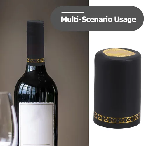 Miniatura 3 de Cabilock Tapas retráctiles para botellas de vino, película de sellado termorretráctil de 1.299 in para botellas de vino, cubierta reselladora