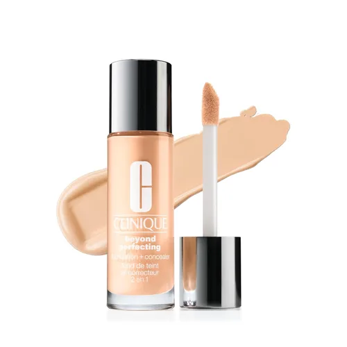 Miniatura 20 de Clinique Beyond Perfecting Lightweight Liquid Foundation + Concealer For Dry Combination to Oily Skin Types Full Coverage + Natural Matte Finish