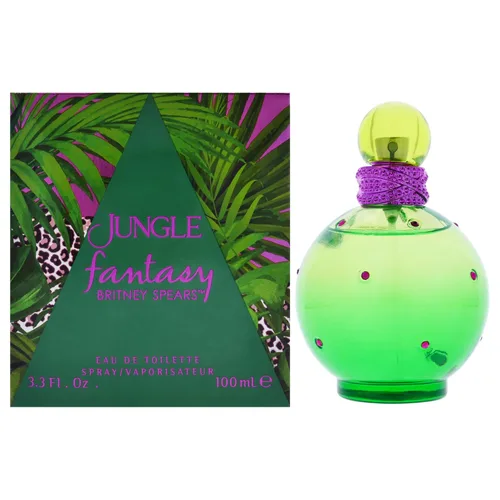 Britney Spears Jungle Fantasy Edición Limitada Spray de Eau de Toilette para Mujeres, 3.3 Fl Oz
