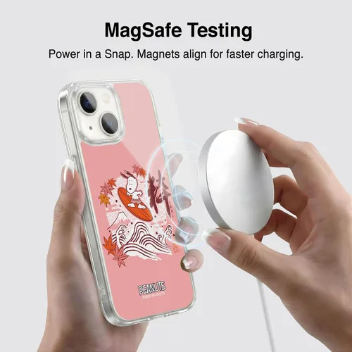 Miniatura 54 de Carcasa de gel para iPhone 7 Plus/iPhone 8 Plus, diseño de Snoopy Oriental de Peanuts, Badges