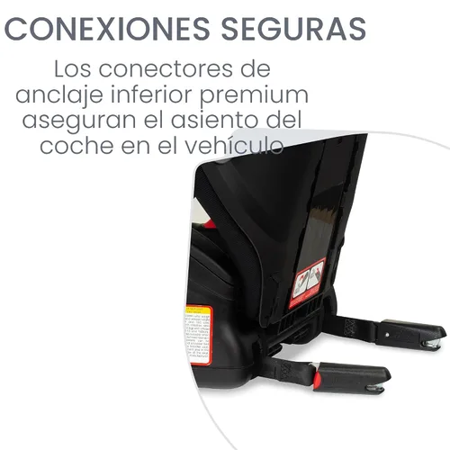 Miniatura 7 de Britax Highpoint - Asiento elevador de posicionamiento con cinturón y sin espaldar, SafeWash, gris ombré
