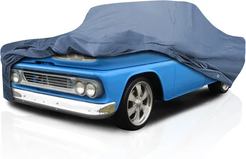 Cubierta completa Supreme para camioneta y coche para Chevrolet Chevy C10 1960-1976 Cabina estándar Cama corta Tejido mejorado Protección para todo