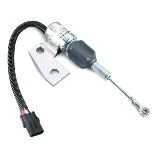 3991167 Solenoide de apagado de combustible 1703-3304 3964627 SA-4941-12 87420952 J991167 Reemplazo para Cummins Engine 4BT 5.9L Hyundai R220-5 Case