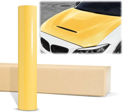 Miniatura 28 de EZAUTOWRAP - Adhesivo revestidor de vinilo muy brillante de fibra de carbono 7D prémium con juego de herramientas, lámina de calcomanía con Gris