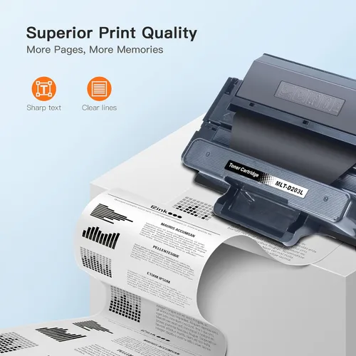 Miniatura 4 de E-Z Ink Cartucho de tóner de repuesto compatible para Samsung 203L 203 MLT-D203L de alto rendimiento para usar con ProXpress M3370FD M3870FW M4070FR