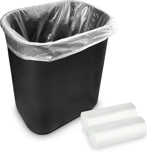 Stock Your Home Bolsas de basura pequeñas sin perfume de 2 galones, 100 unidades, a prueba de fugas, uso versátil, Grab-n-Go