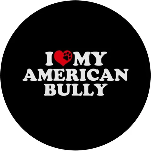 Miniatura 3 de I Love My American Bully PopSockets Standard PopGrip