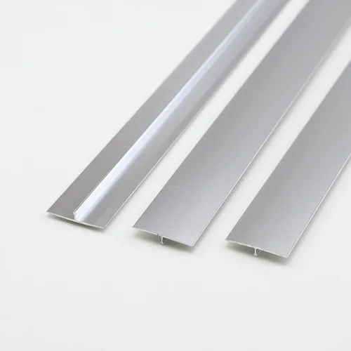 Miniatura 11 de Gaahing Tira de transición de suelo de aluminio en T, moldura en T para tablones de pisos laminados, transición de piso de vinilo, transición