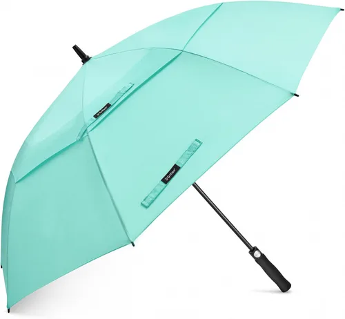 Miniatura 14 de G4Free Paraguas de Golf Automático Abierto de 47/54/62/68 Pulgadas de Tamaño Extra Grande con Doble Cubierta Ventilada Resistente al Viento e